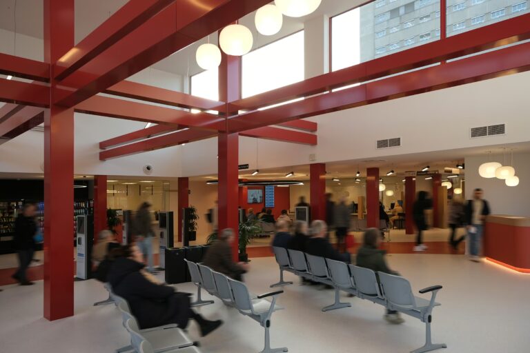 UZ Gent onthaalruimte