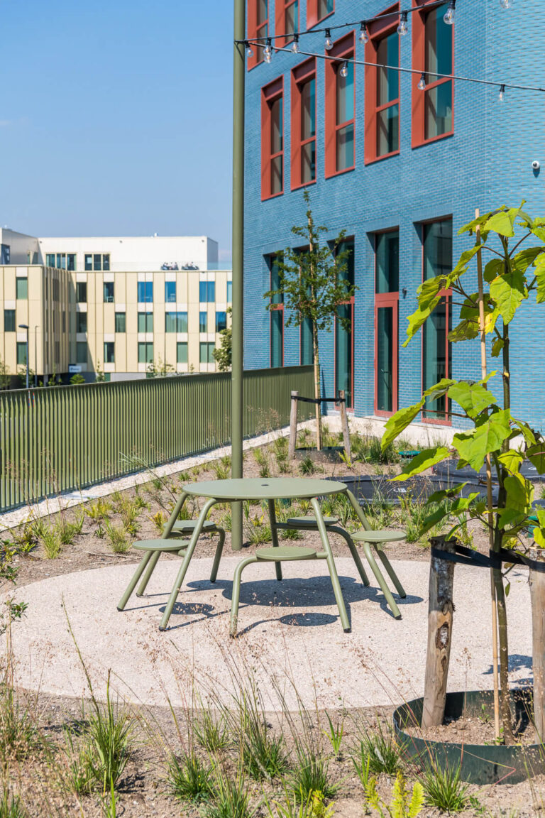 UE Upoffiz Loop5 alu dagkanten terracotta kleur roundal groen